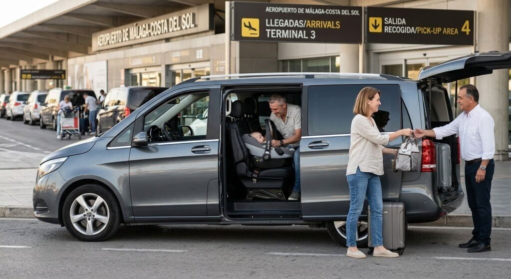 Malaga Airport Transfers with child seats